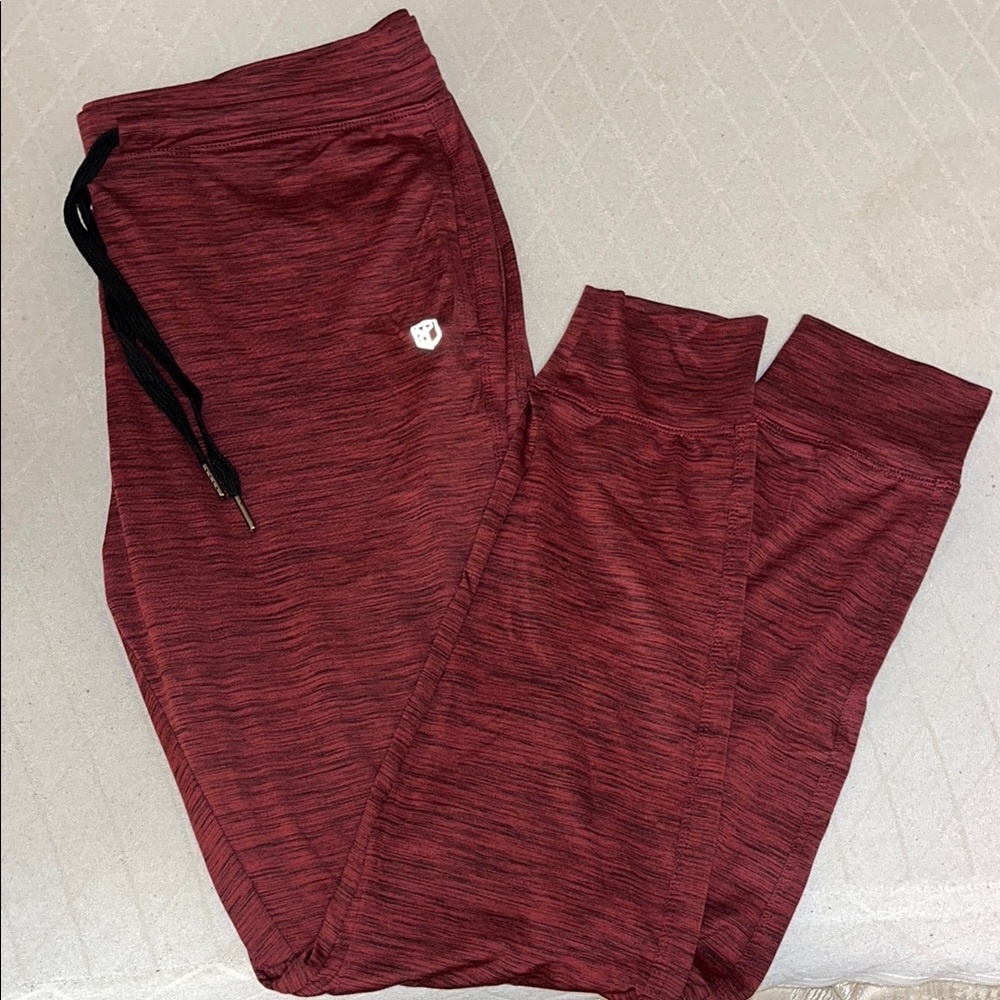 Born Primitive maroon Red Jogger Pants with Drawstring